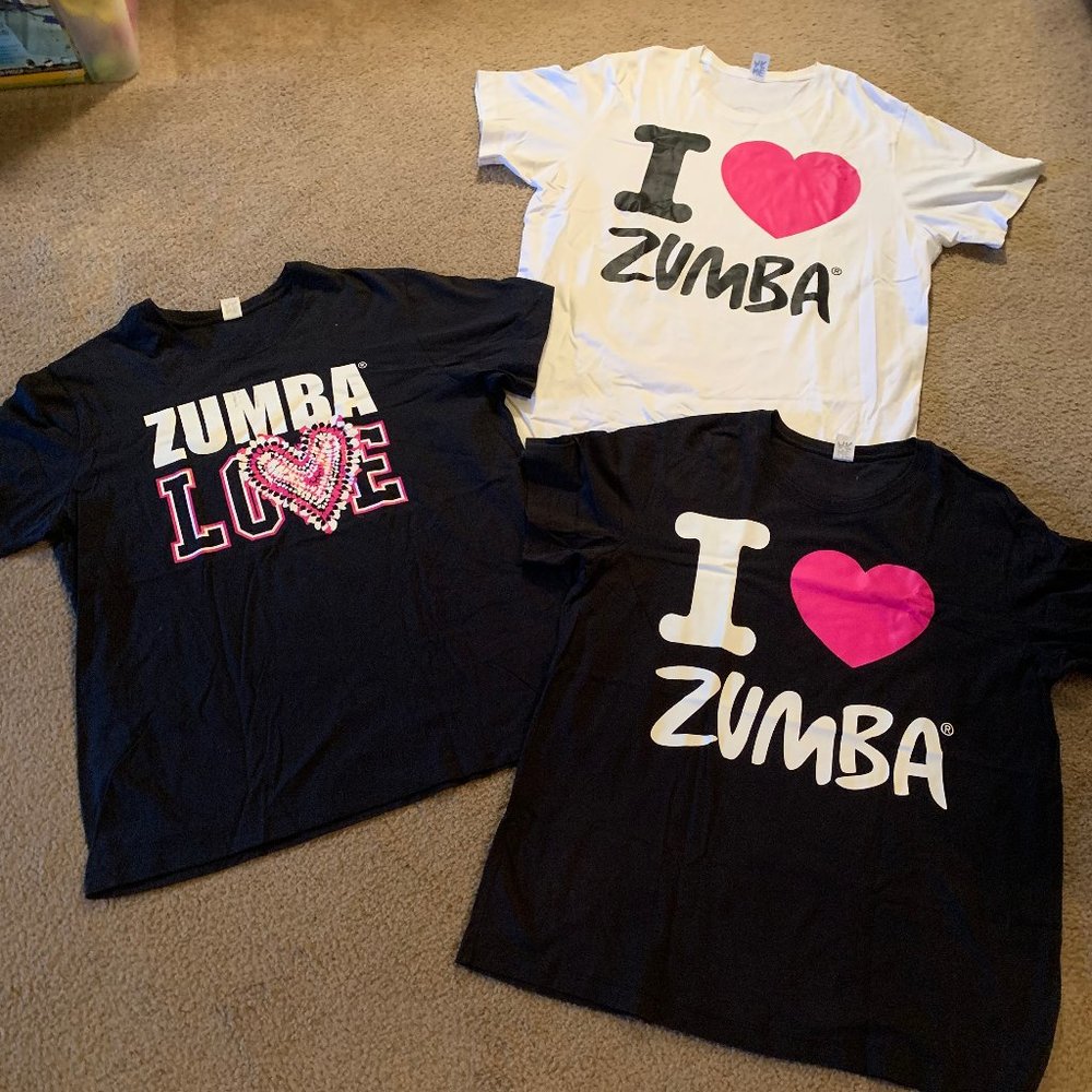 3 Bundle Zumbawear TShirts